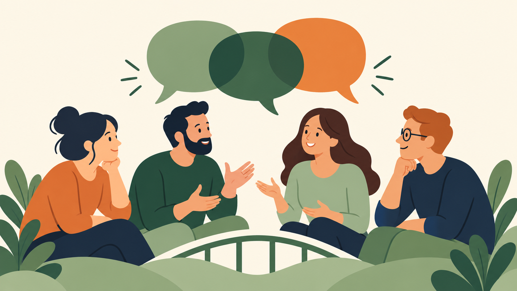 Offene Diskussionsrunde in der Mittelschule